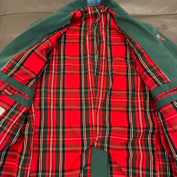 Men's Holiday Blazer with Candy Canes - Picture 3 of 5